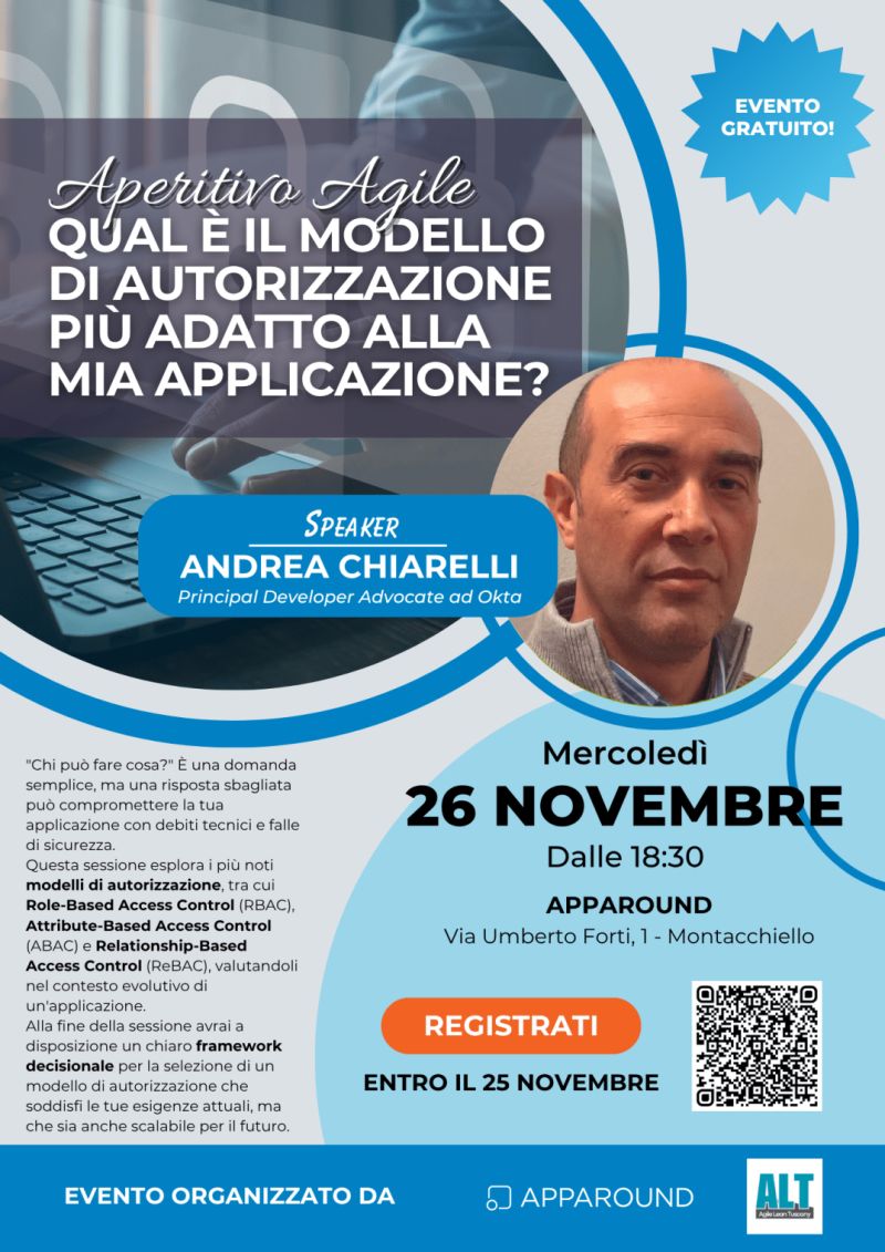 Qual è il modello di autorizzazione più adatto alla mia applicazione?